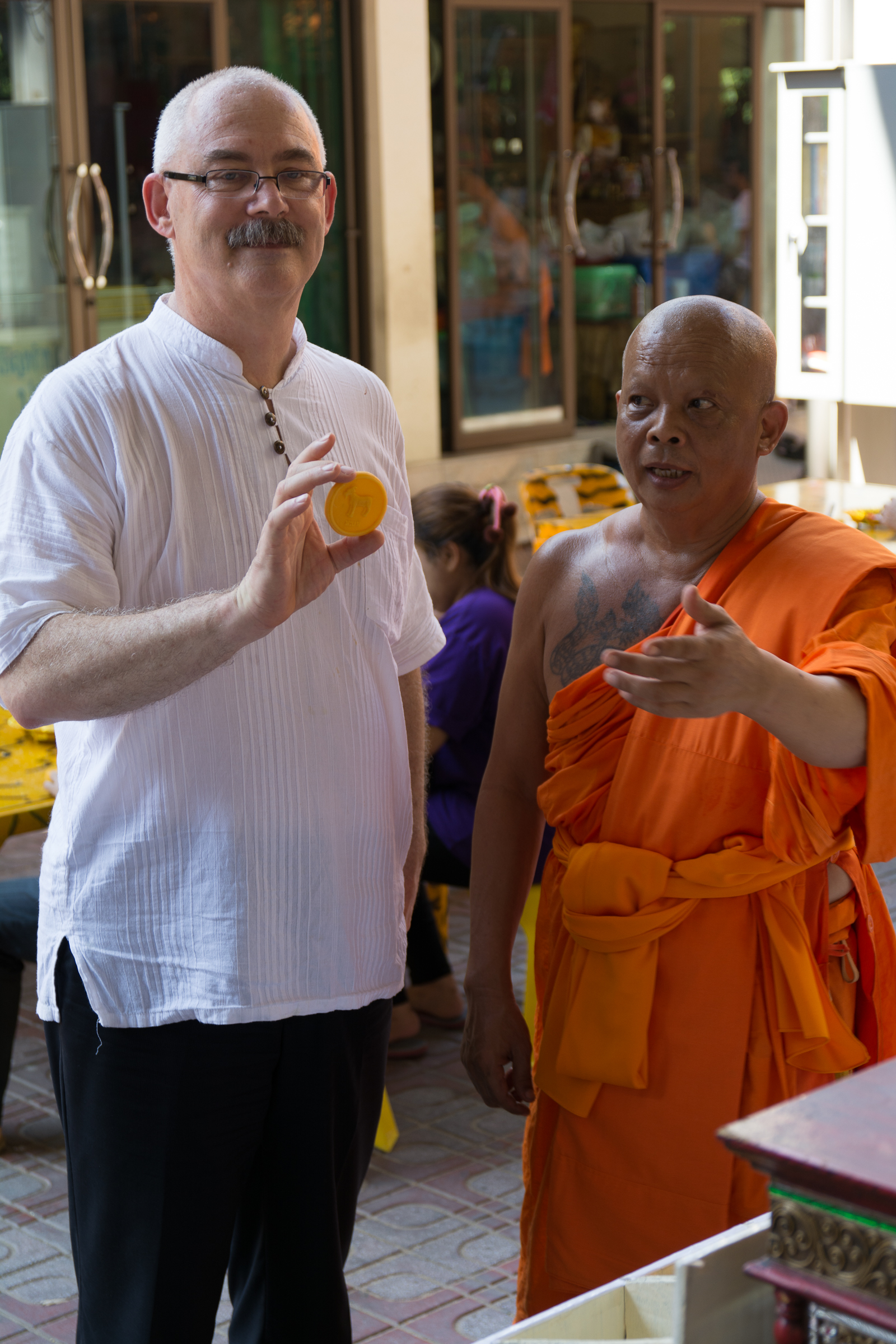 The DGBC delegation were invited by three abbots to visit their monasteries.
